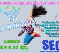 Este verano; Taller en Movimiento!