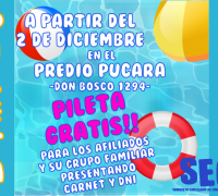 Pileta Gratis!