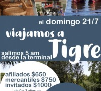 Viajamos a Tigre!