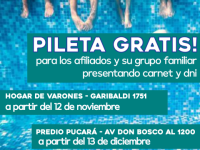 PILETA GRATIS!